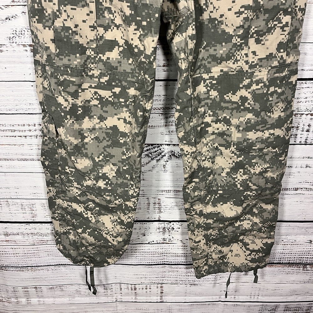 US Military Pants Small Regular Digital Pixel Camo ACU Army Combat Uniform Cargo - Picture 4 of 11